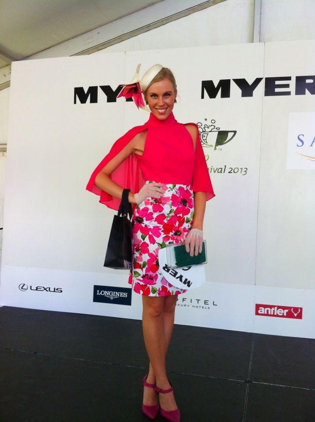 JIll and Jack Millinery Pink Leather - $100